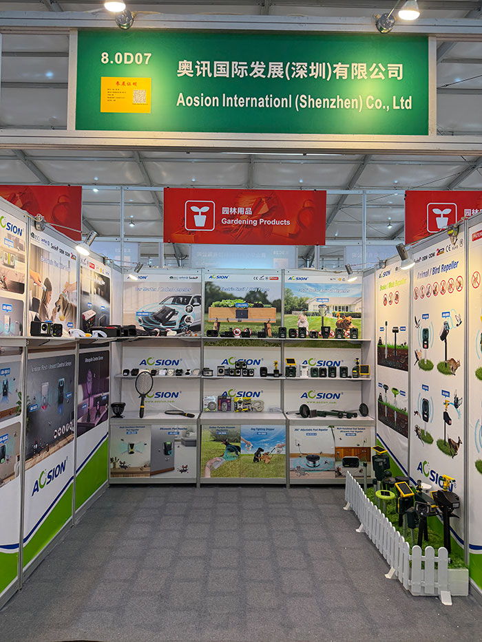 Aosion International Showcases Innovative Home & Garden Pest Control Solutions at the Canton Fair